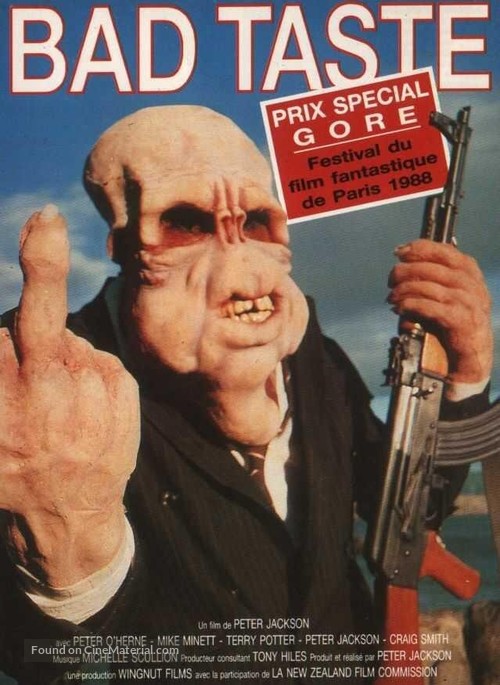 Bad Taste - French Movie Poster