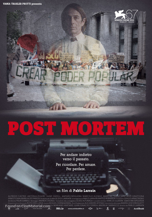 Post Mortem - Italian Movie Poster