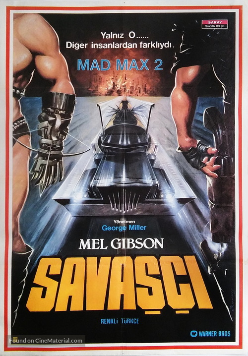 Mad Max 2 - Turkish Movie Poster