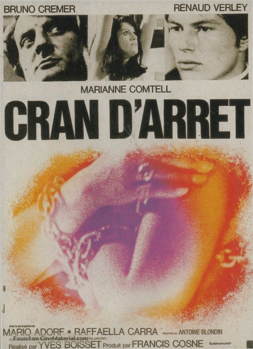 Cran d&#039;arr&ecirc;t - French Movie Poster