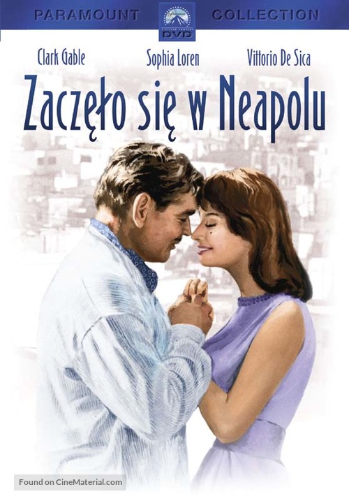 It Started in Naples - Polish DVD movie cover