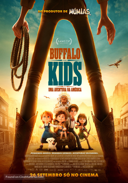 Buffalo Kids - Portuguese Movie Poster