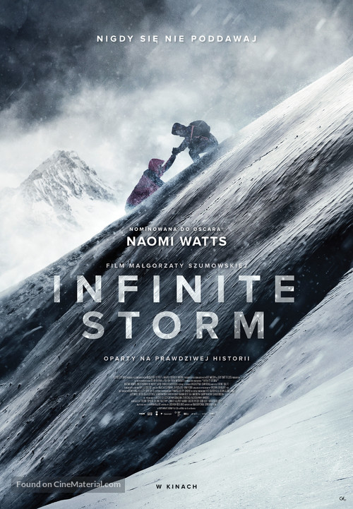 Infinite Storm - Polish Movie Poster