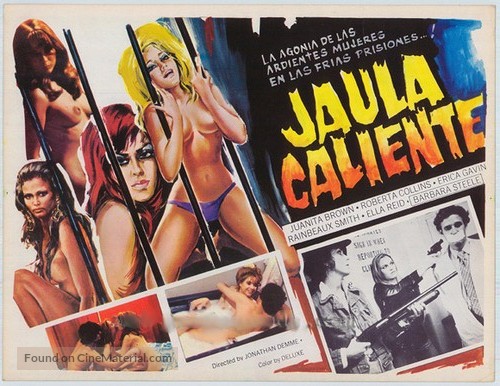 Caged Heat - Mexican Movie Poster