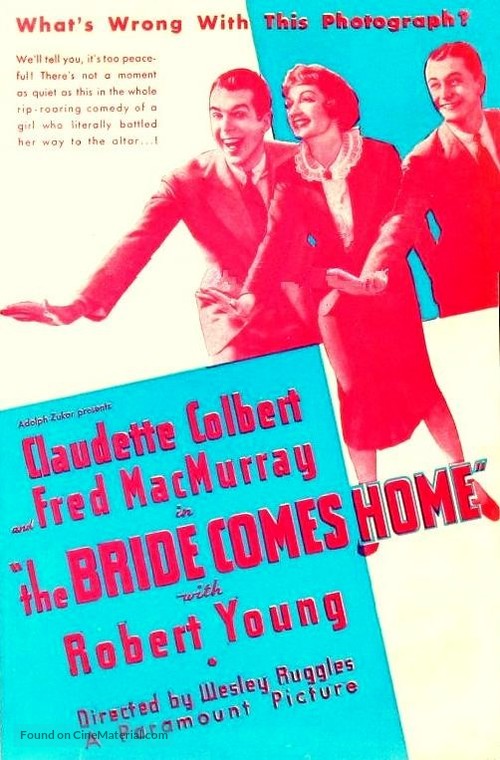 The Bride Comes Home - Movie Poster