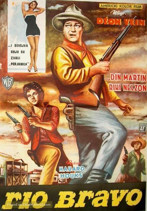 Rio Bravo - Yugoslav Movie Poster