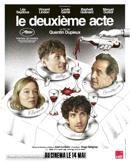 Le deuxi&egrave;me acte - French Movie Poster