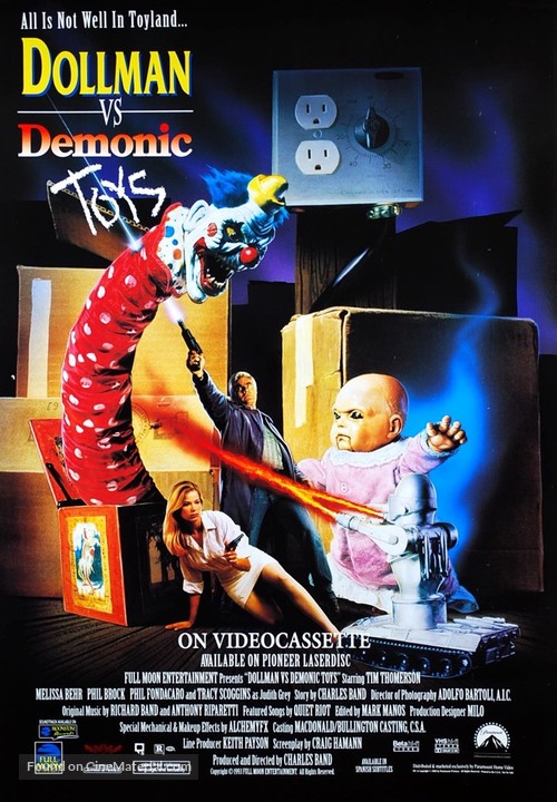 Dollman vs. Demonic Toys - Movie Poster