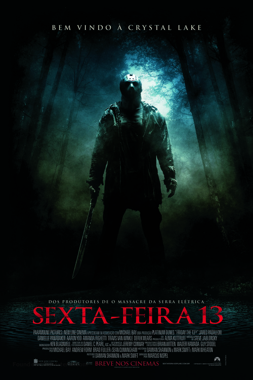 Friday the 13th - Brazilian Movie Poster