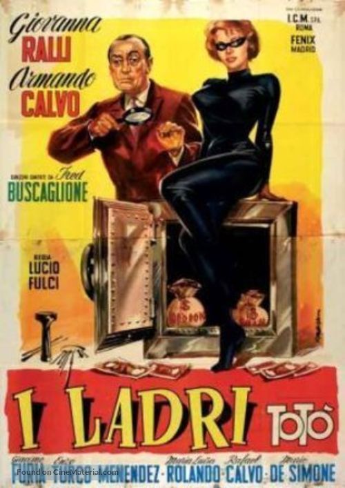 I ladri - Italian Movie Poster