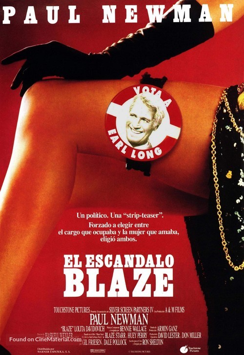 Blaze - Spanish Movie Poster