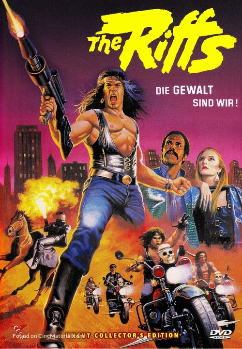 1990: I guerrieri del Bronx - German DVD movie cover