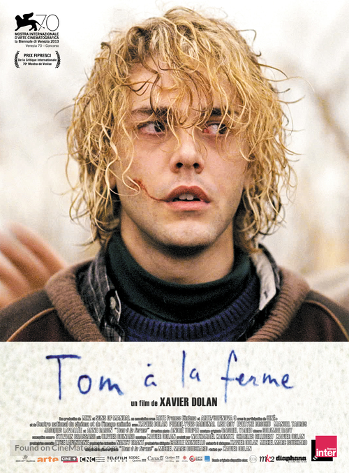 Tom &agrave; la ferme - French Movie Poster