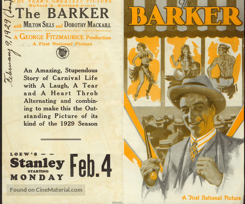 The Barker - poster