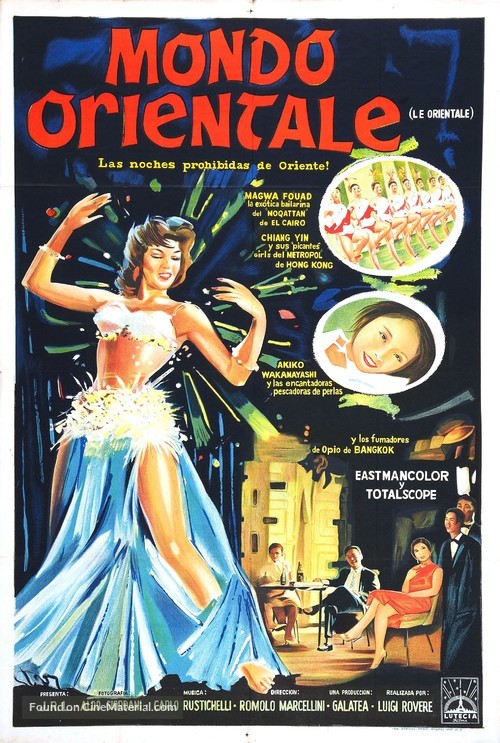 Le orientali - Argentinian Movie Poster