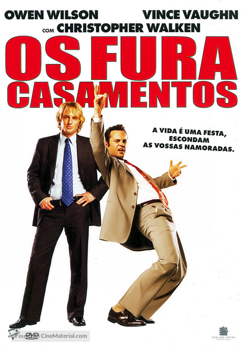 Wedding Crashers - Portuguese DVD movie cover