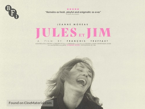 Jules Et Jim - British Movie Poster