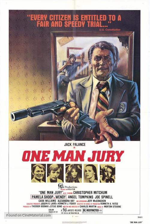 The One Man Jury - Movie Poster