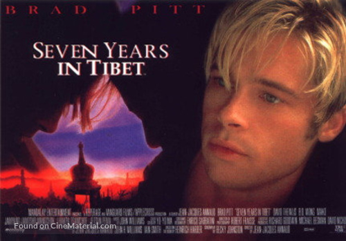 Seven Years In Tibet - British Movie Poster