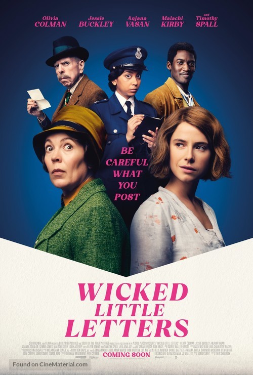 Wicked Little Letters - British Movie Poster
