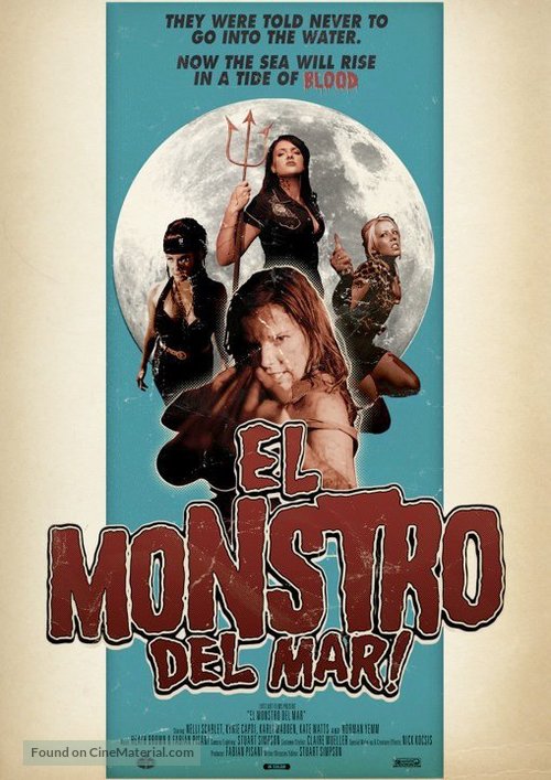 El monstro del mar! - Australian Movie Poster