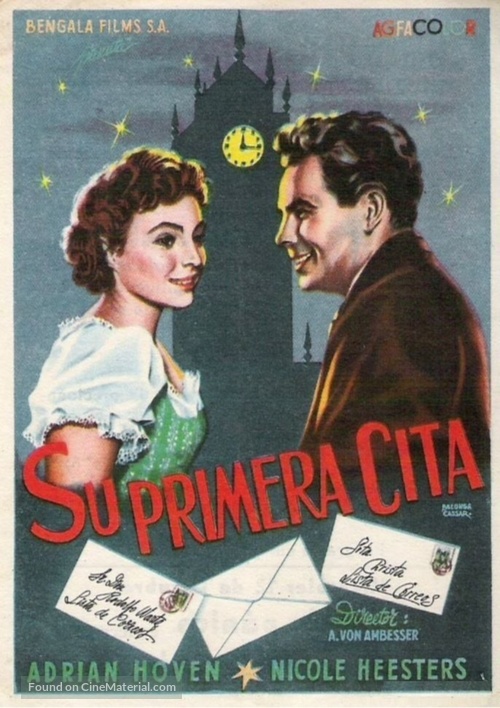 Ihr erstes Rendezvous - Spanish Movie Poster