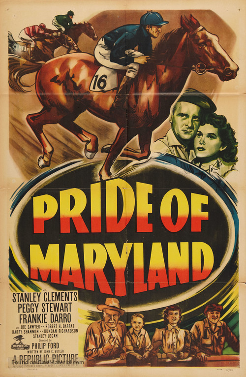 The Pride of Maryland - Movie Poster