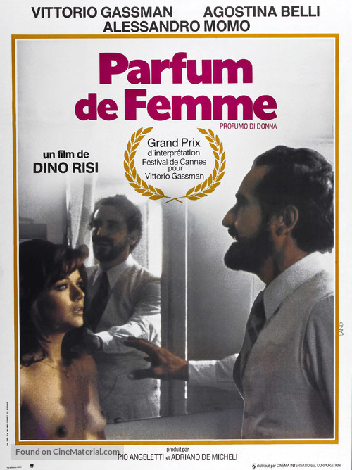 Profumo di donna - French Movie Poster