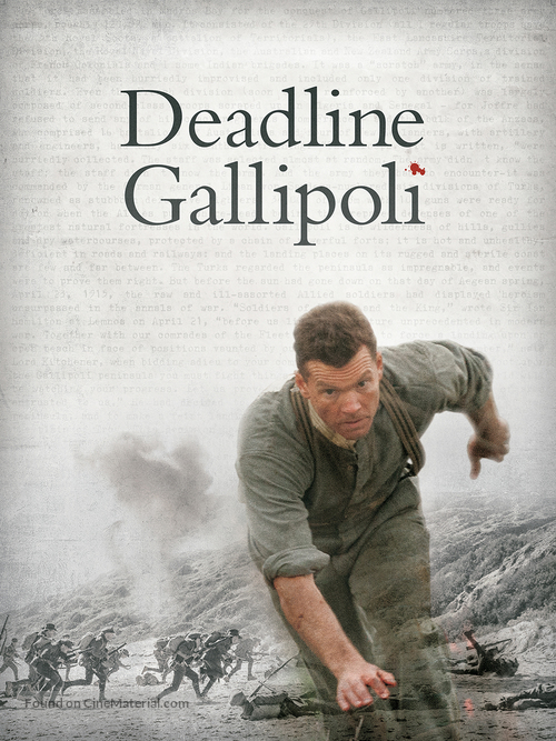Deadline Gallipoli - Australian Movie Poster