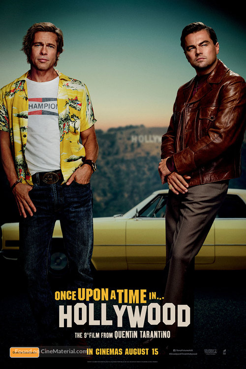 Once Upon a Time in Hollywood - Australian Movie Poster