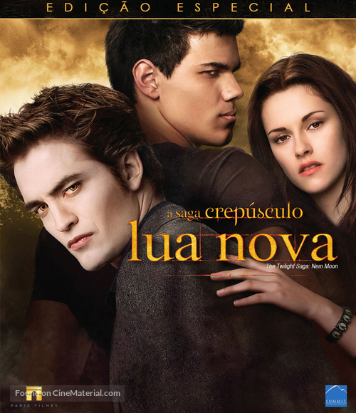 The Twilight Saga: New Moon - Brazilian Blu-Ray movie cover