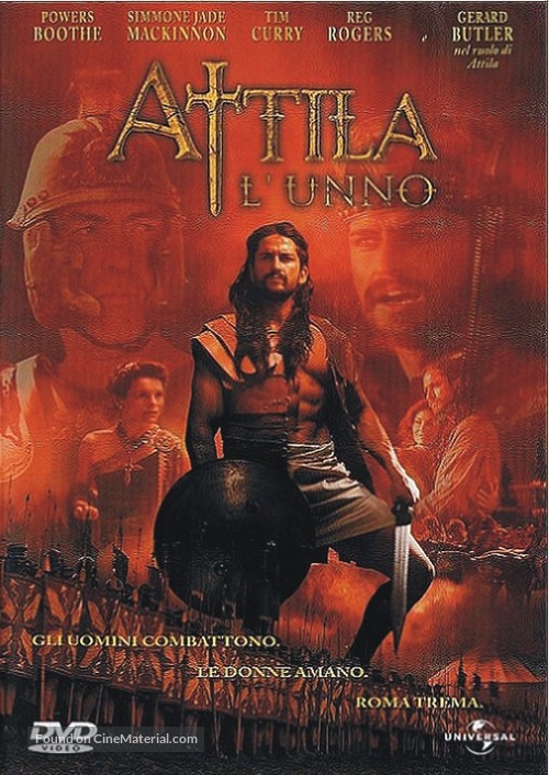 Attila - Italian DVD movie cover