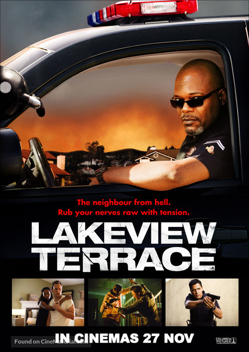 Lakeview Terrace - Malaysian Movie Poster