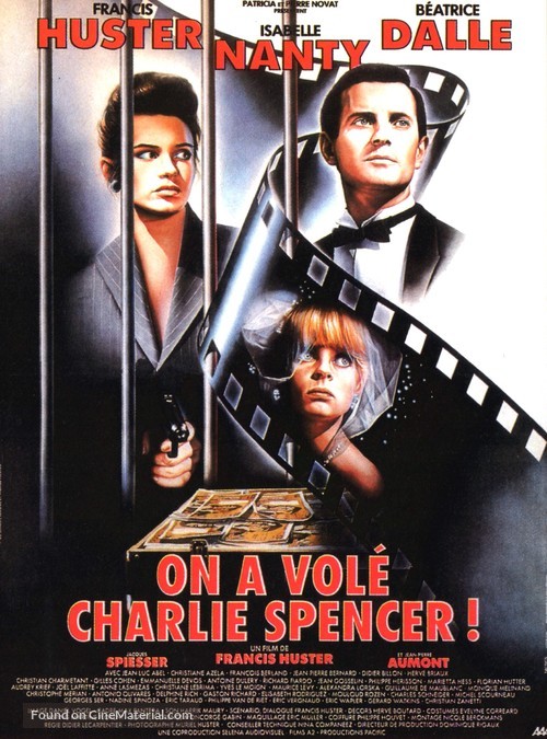 On a vol&eacute; Charlie Spencer! - French Movie Poster