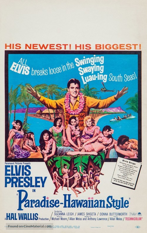 Paradise, Hawaiian Style - Movie Poster