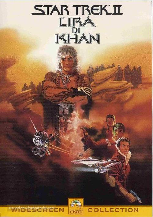 Star Trek: The Wrath Of Khan - Italian Movie Cover