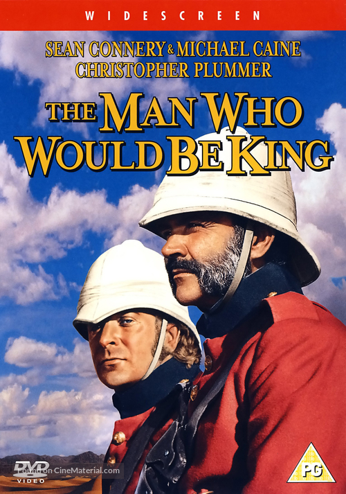 The Man Who Would Be King - British Movie Cover