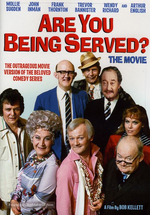 Are You Being Served? - British DVD movie cover