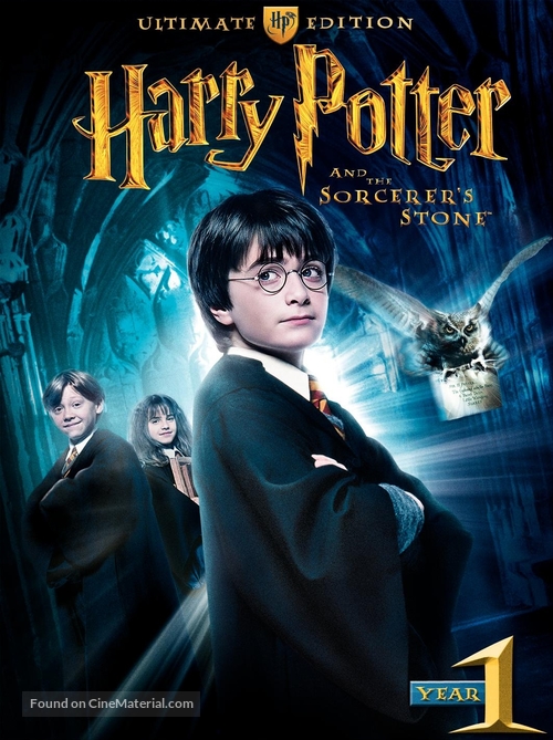 Harry Potter and the Philosopher&#039;s Stone - DVD movie cover