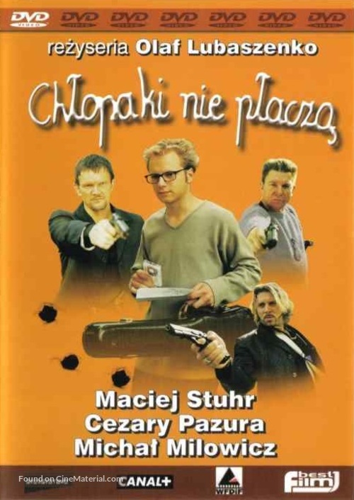 Chlopaki nie placza - Polish DVD movie cover