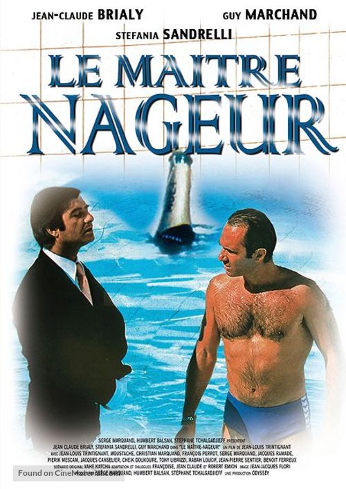 Le ma&icirc;tre-nageur - French DVD movie cover