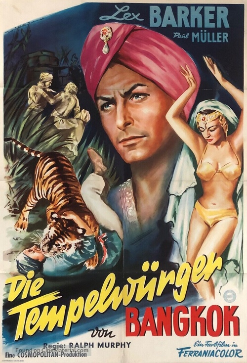 I misteri della giungla nera - German Movie Poster