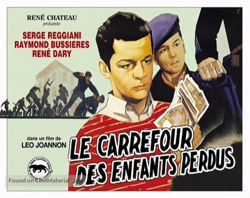 Carrefour des enfants perdus, Le - French Movie Poster