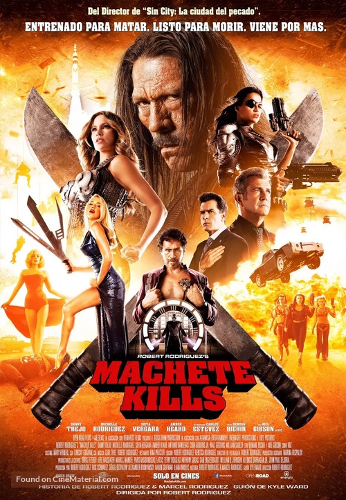 Machete Kills - Argentinian Movie Poster