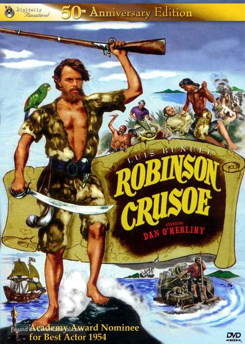 Robinson Crusoe - DVD movie cover