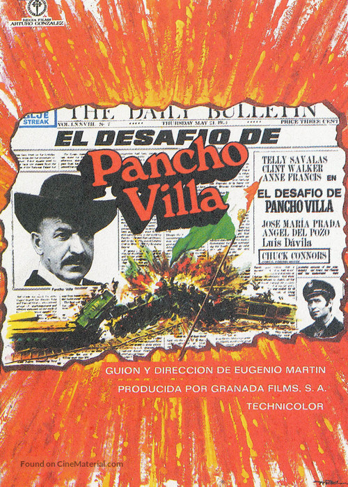 Pancho Villa - Spanish Movie Poster