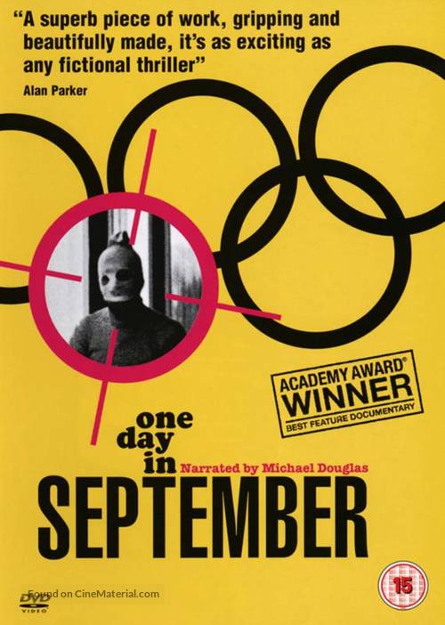 One Day in September - British DVD movie cover