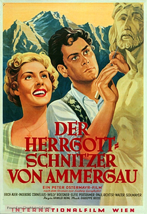 Der Herrgottschnitzer von Ammergau - German Movie Poster