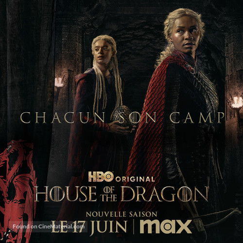 &quot;House of the Dragon&quot; - French Movie Poster