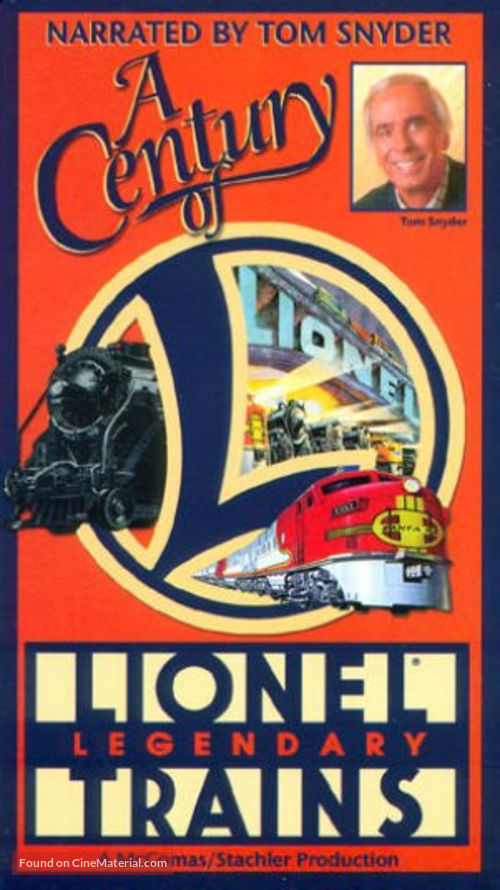 A Century of Lionel Legendary Trains - VHS movie cover